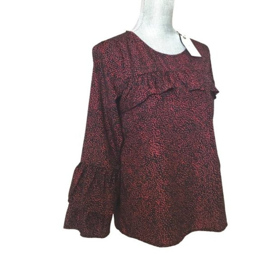Lucky Brand Womens Printed jacquard Top Size XS/S NWT - Picture 8 of 9